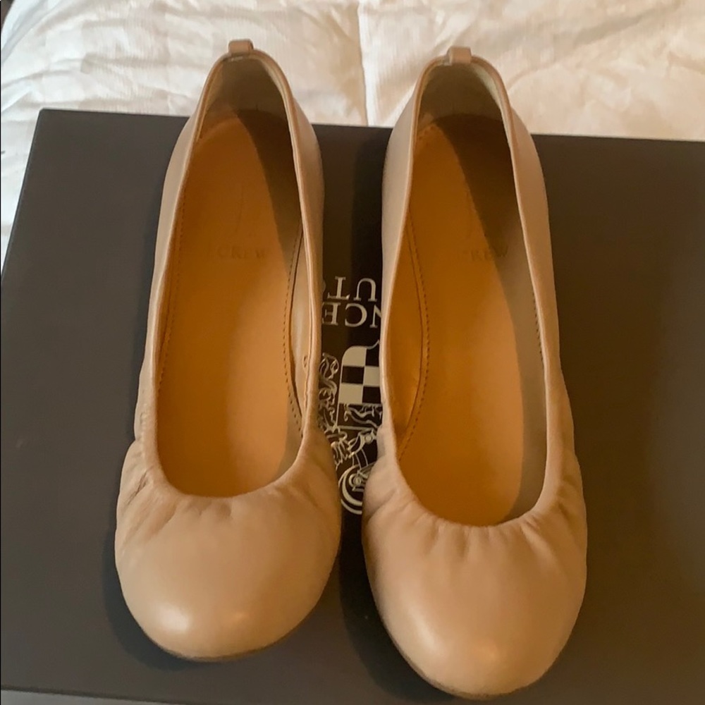 Super soft j crew flats new size 7.5